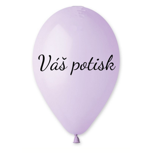 Personal Balónek s textem - Levandulový 26 cm