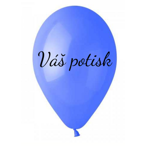 Personal Balónek s textem - Modrofialový 26 cm