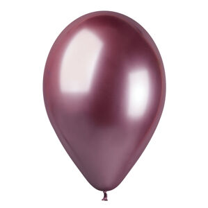 Gemar Sada chromových balonů - Růžové, 5 ks