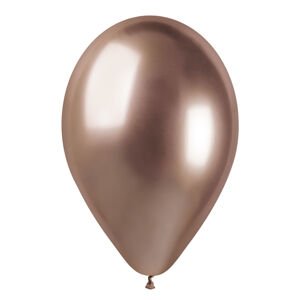 Gemar Sada chromových balonů - Růžovo-zlaté 5 ks