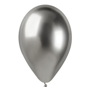Gemar Sada chromových balónů - Stříbrné, 5 ks