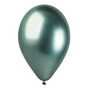 Gemar Sada chromových balonů - Zelené, 5 ks