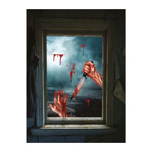 Guirca Dekorace na okno - Krvavé ruce