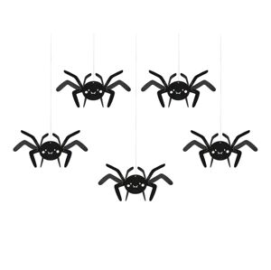 PartyDeco Visící dekorace - Papírové pavouky