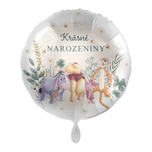 Premioloon Fóliový balón - Krásné narozeniny Medvídek Pú