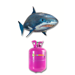 Lean Air Swimmers - Žralok + Helium na 30 balónů