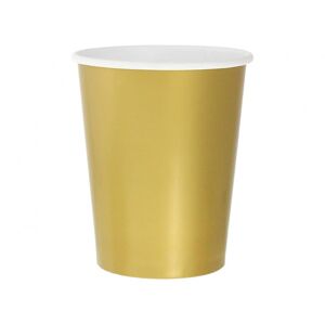 Godan Papírové kelímky - zlaté 270 ml