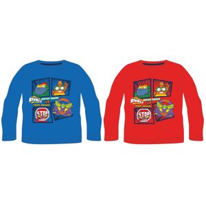 EPlus Chlapecké tričko s dlouhým rukávem - Zing, červené Velikost - děti: 128