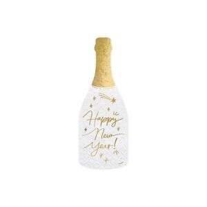 PartyDeco Ubrousky - Šampaňské 7 x 19 cm