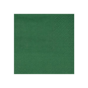 Santex Servítky - jednofarebné 21 x 20 cm Barva: Tmavozelená