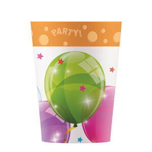 Procos Párty pohár Třpytivé balóny 250ml 1ks
