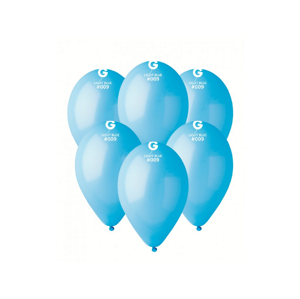 Gemar Balónek pastelový baby modrý 26 cm 100 ks