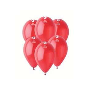 Gemar Balónek pastelový červený 26 cm 100 ks