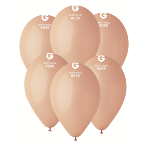 Gemar Balónek pastelový Misty růžová 26 cm 100 ks