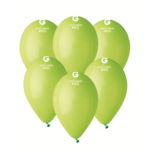Gemar Balón pastelový - Zelená limetka 26 cm 100 ks