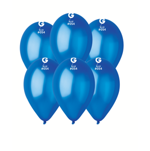 Gemar Balón metalický - Modrý 26 cm 100 ks