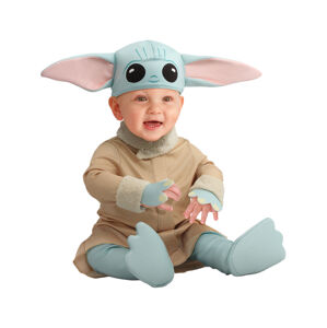 Rubies Dětský kostým pro nejmenší - Mandalorian Baby Yoda Velikost nejmenší: 6 - 12 měsíců