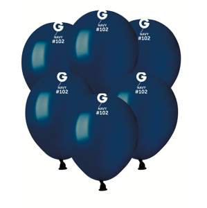 Gemar Balónek pastelový - navy modrý 100 ks 13 cm