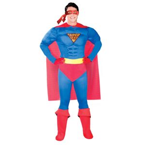 Guirca Pánský kostým - Superman Velikost - dospělý: XL