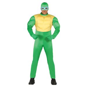 Guirca Kostým Ninja - zelený Velikost - dospělý: L