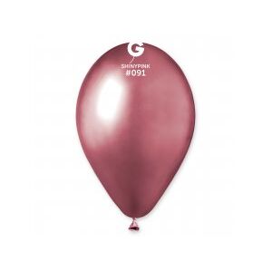 Gemar Balónik chrómový - ružový 50 ks