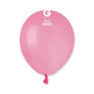 Gemar Balónek pastelový růžový 13 cm 100 ks