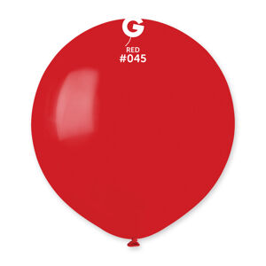 Gemar Balón pastelový červený 48 cm 25 ks
