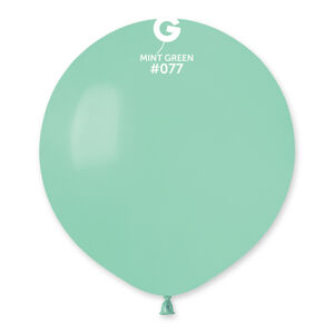 Gemar Balón pastelový mätovo-zelený 48 cm 25 ks