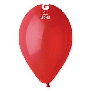Gemar Balónik pastelový červený 26 cm 100 ks