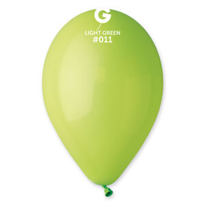 Gemar Balónik pastelový svetlo zelený 30 cm 100 ks