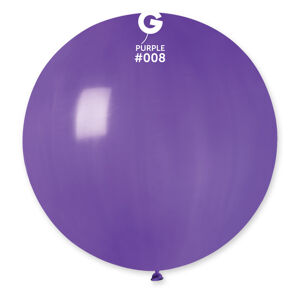 Gemar Guľatý pastelový balónik 80 cm fialový 25 ks