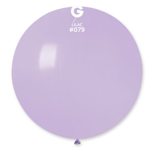 Gemar Guľatý pastelový balónik 80 cm liliový 25 ks