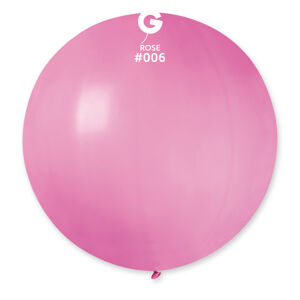 Gemar Guľatý pastelový balónik 80 cm ružový 25 ks