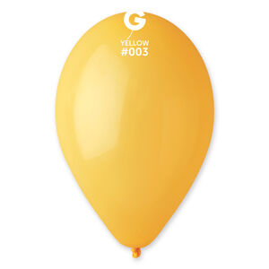 Gemar Balónek pastelový tmavě žlutý 26 cm 100 ks