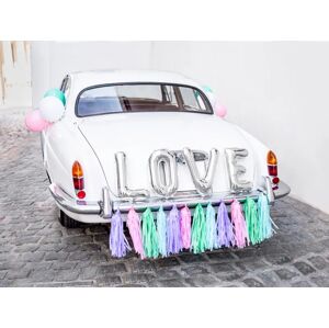 PartyDeco Svatební dekorace na auto - Love