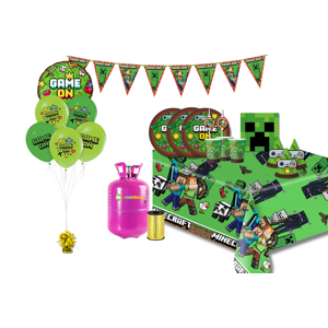 HeliumKing STANDARD Kompletná narodeninová sada - Minecraft