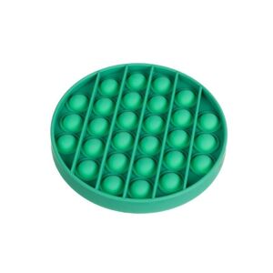 Antistresová senzorická hračka Push Pop Bubble - ROUND Žlutá