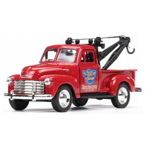 008805 Kovový model auta - Nex 1:34 - 1953 Chevrolet Tow Truck Modrá