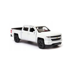 008805 Kovový model auta - Nex 1:34 - 2017 Chevrolet Silverado Bílá
