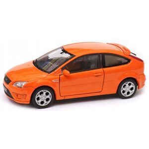 008805 Kovový model auta - Nex 1:34 - Ford Focus ST Oranžová