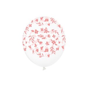 SB14PC-321-000_1 Party Deco Set balonů - Love/Květy, 30cm (3ks) Kvety