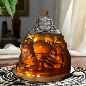 04896 Skleněný dekantér - Buddha